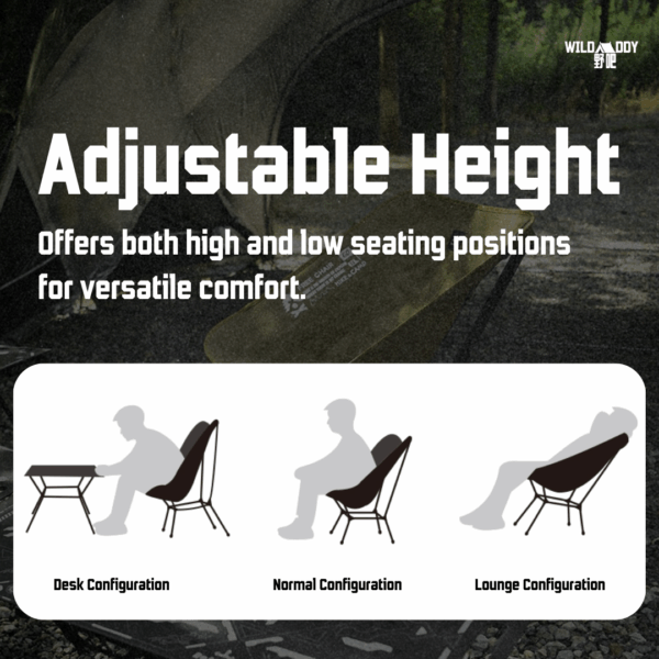 DEFTHIKE Adjustable Moon Chair - Image 3